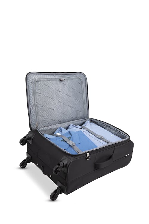 Swissgear Super Lite Collection 28" Expandable Upright Luggage - Mesh zippered pocket on interior of lid