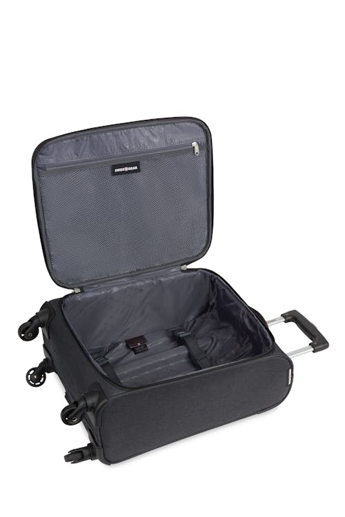 Swissgear SW21400 CarryOn 19 Softside Spinner LuggageGray Heather