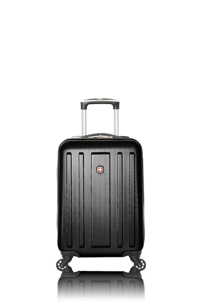 Swissgear La Sarinne Collection Carry-On Hardside Luggage - Black
