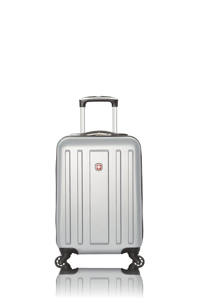 Swissgear La Sarinne Collection Carry-On Hardside Luggage - Silver