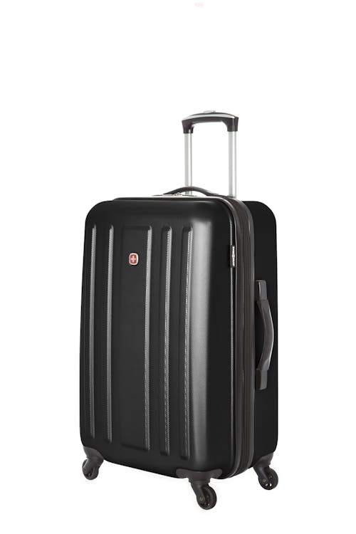 Swissgear Collection de bagages La Sarinne - Valise rigide extensible de 24 po - Noir