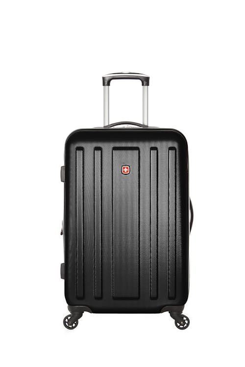 Swissgear Collection de bagages La Sarinne - Valise rigide extensible de 24 po  Structure en ABS haute résistance