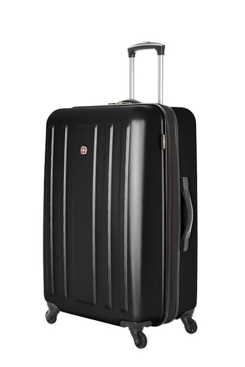Swissgear Collection de bagages La Sarinne - Valise rigide extensible de 28 po - Noir