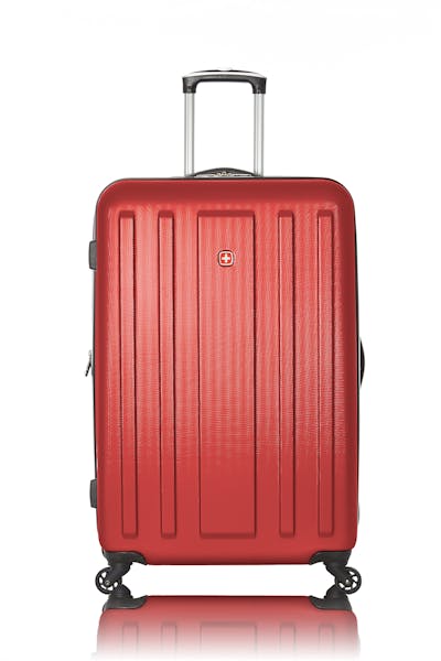 Swissgear Collection de bagages La Sarinne - Valise rigide extensible de 28 po - Rouge Sang