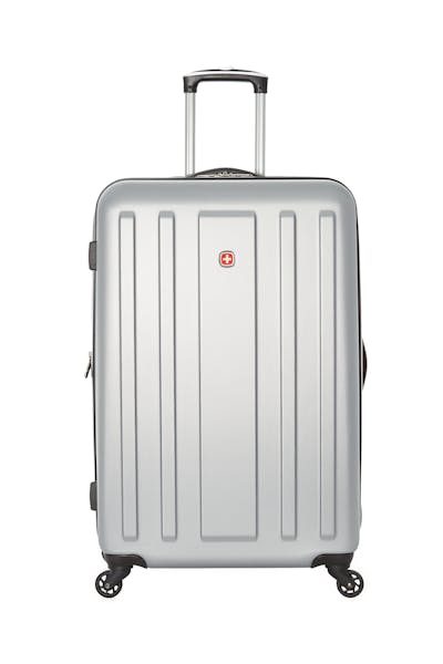 Swissgear Collection de bagages La Sarinne - Valise rigide extensible de 28 po - Argent