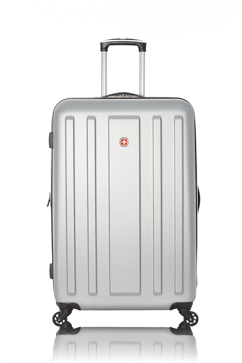 Swissgear La Sarinne Collection 28" Expandable Hardside Luggage - Silver
