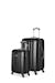 SWISSGEAR Collection La Sarinne - Ensemble de voyage de 2 pièces - Valise de cabine et valise de 24 po - Noir