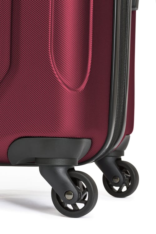 Swissgear Central Lite Collection Hardside Luggage 3 Piece Set  Four 360 degree, multi-directional liteweight spinner wheels 