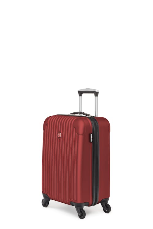 Swissgear Collection de bagages Linigno - Valise de cabine rigide - Bourgogne