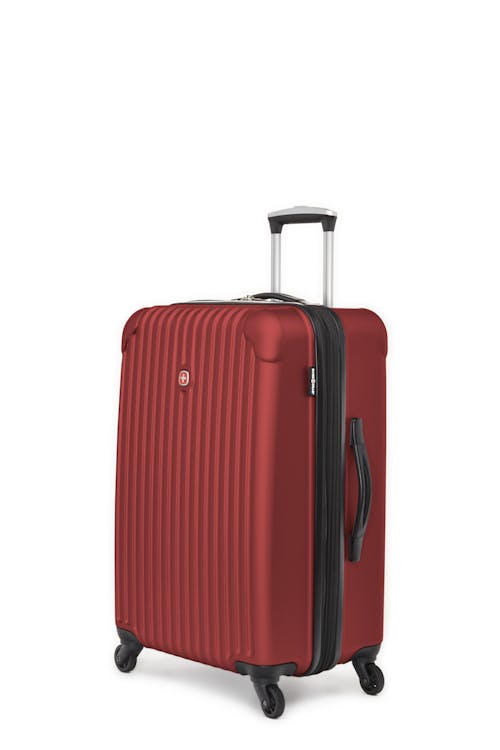 Swissgear Collection de bagages Linigno - Valise rigide extensible de 24 po - Bourgogne