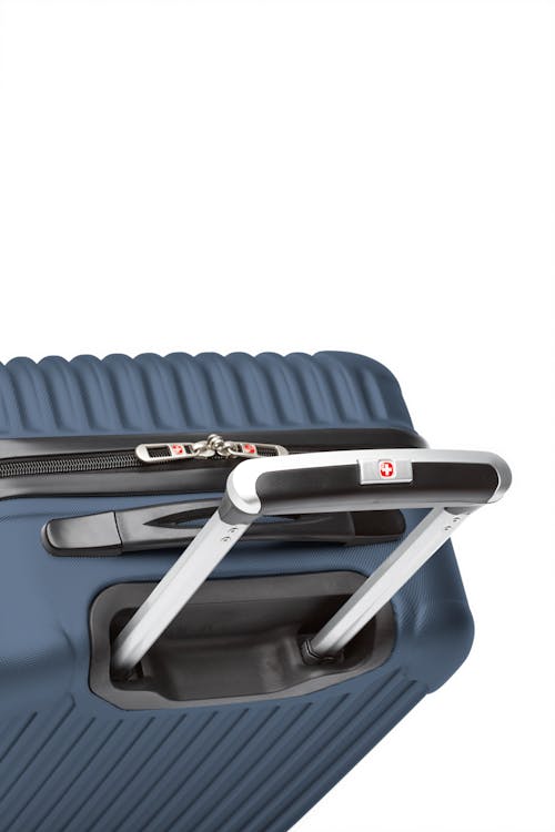 Swissgear Linigno Collection Hardside Luggage 3 Piece Set  Aluminum, push-button locking telescopic handle
