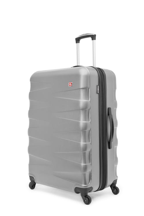 Swissgear Collection de bagages Waddington - Valise rigide extensible de 28 po - Argent
