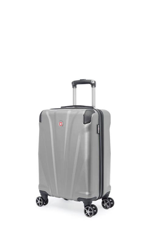 Swissgear Collection de bagages Global Traveller - Valise de cabine rigide - Argent