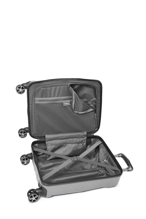 Swissgear Collection de bagages Global Traveller - Valise de cabine rigide  Sangles de compression à boucle