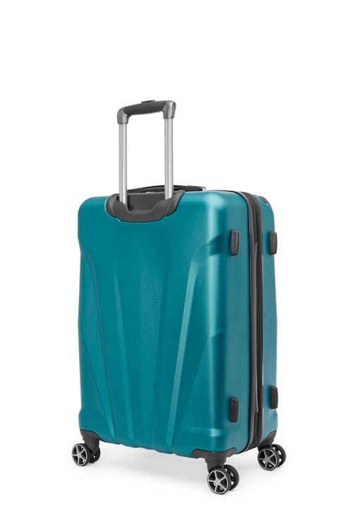 Swissgear Collection de bagages Global Traveller - Valise rigide extensible de 24 po  S’ouvre en deux compartiments distincts