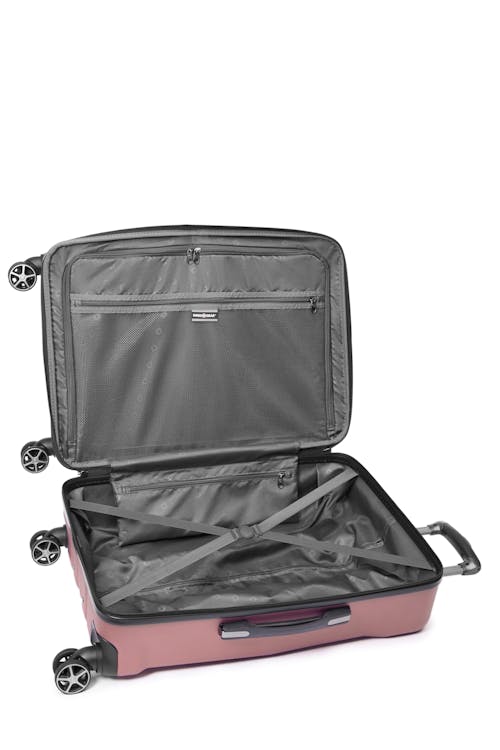 Swissgear Collection de bagages Global Traveller - Valise rigide extensible de 28 po  Sangles de compression à boucle
