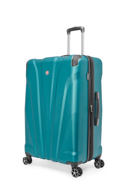 Swissgear Collection de bagages Global Traveller - Valise rigide extensible de 28 po - Sarcelle