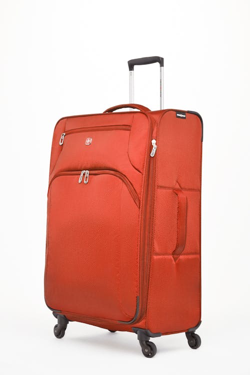 Swissgear Collection de bagages Super Lite II - Valise souple extensible de 28 po - Orange Brûlé
