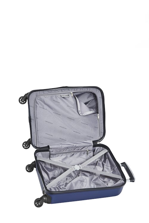 Swissgear Collection de bagages 3D Lite - Valise de cabine rigide  Sangles de compression à boucle