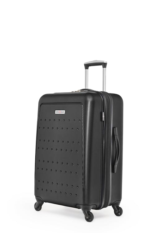Swissgear Collection de bagages 3D Lite - Valise rigide extensible de 24 po - Noir