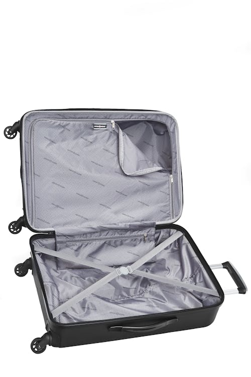 Swissgear Collection de bagages 3D Lite - Valise rigide extensible de 24 po  Sangles de compression à boucle