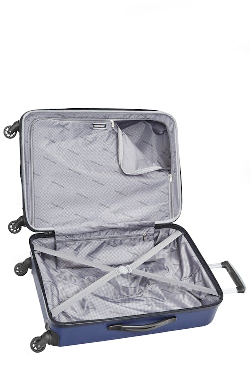 Swissgear Collection de bagages 3D Lite - Valise rigide extensible de 24 po  Sangles de compression à boucle