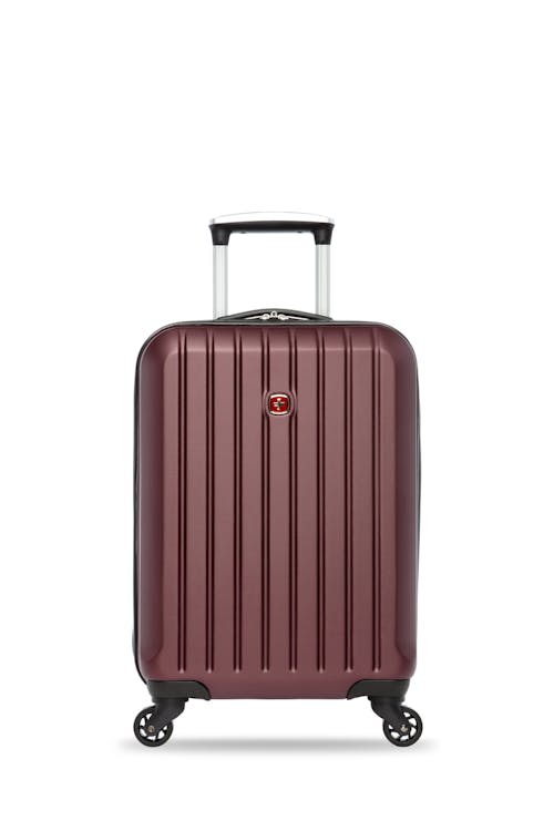 Swissgear LUCERNE LITE Collection Carry-On Hardside Luggage - Oxblood