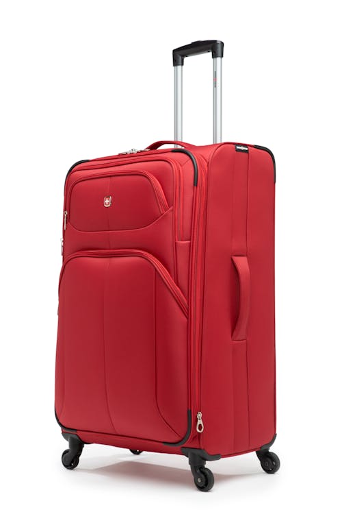 Swissgear Collection de bagages Victorious - Valise Souple Extensible de 28 po - Rouge