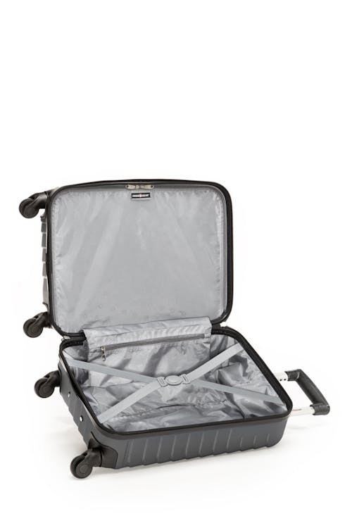 Swissgear BOLD II Collection Carry-On Hardside Luggage tie-down straps