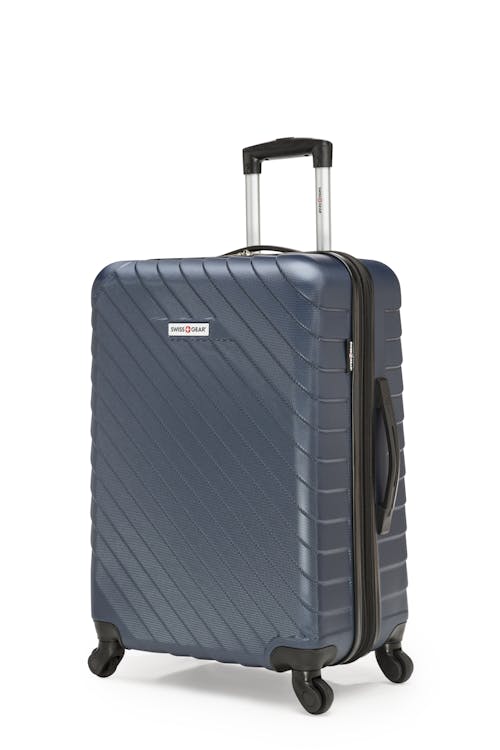 Swissgear Collection de bagages BOLD II - Valise Rigide Extensible de 24 PO - Bleu Marine