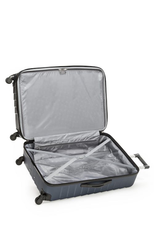 Swiss Gear Collection de bagages BOLD II - Ensemble de 3 Valises Rigides Intérieur Tout Équipé - Sangles de compression et une grande pochette en filet