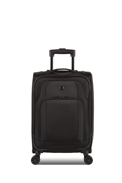 SWISSGEAR 34600 19" Expandable Carry On Spinner Luggage - Black 