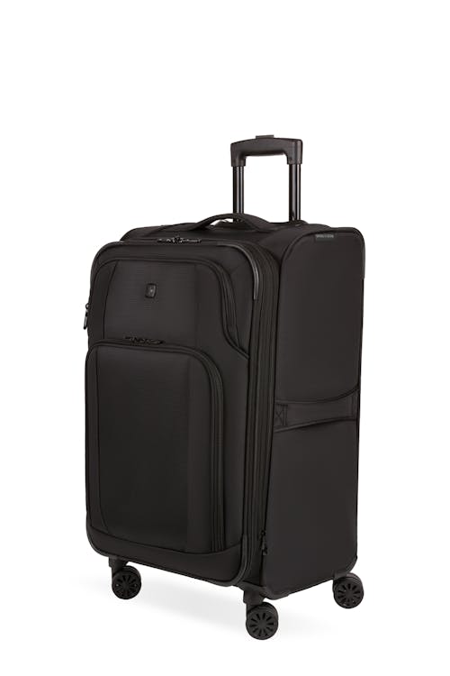 Swissgear 34600 24" Expandable Spinner Luggage - Black 