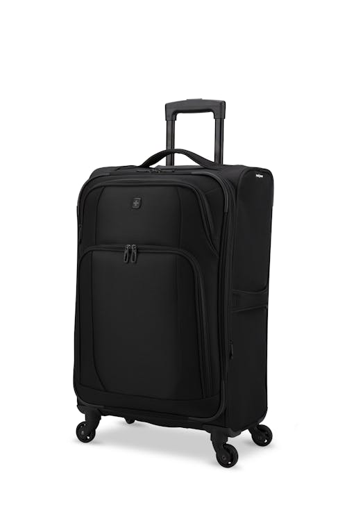 Swissgear NOUVEAU Collection 24" Expandable Upright Luggage - Black