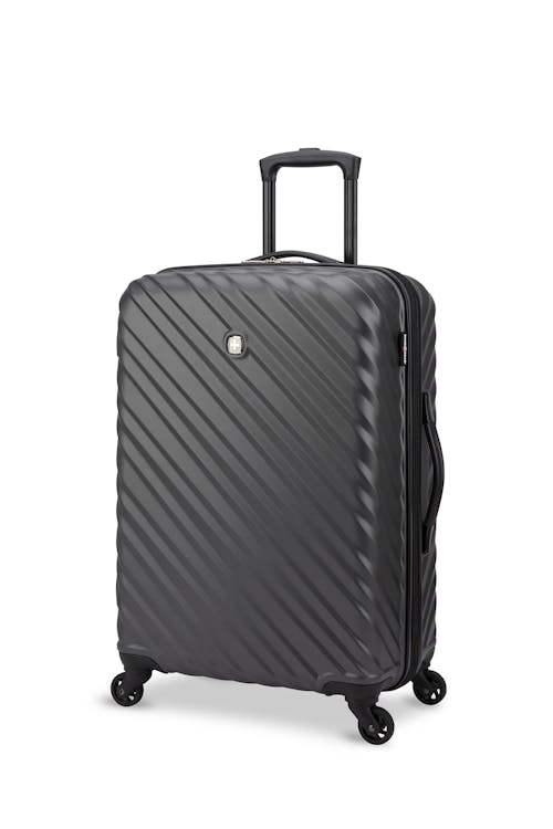 Swissgear MOD Collection 24-Inch Expandable Hardside Luggage - Charcoal