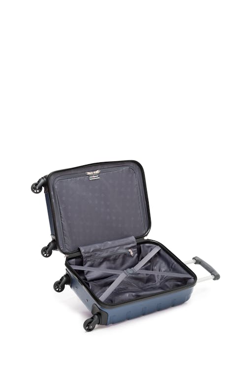 Swissgear LOCKER  Collection Carry-On Hardside Luggage open view