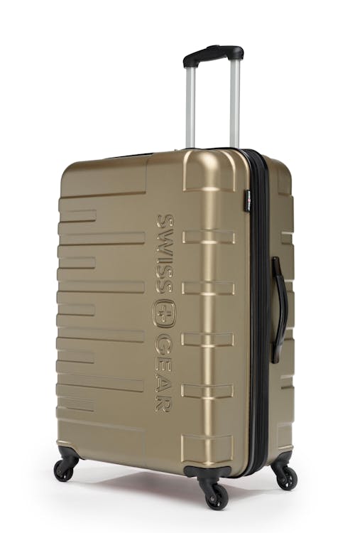 Swissgear Collection de bagages LOCKER - Valise Rigide Extensible de 28 PO - Champagne