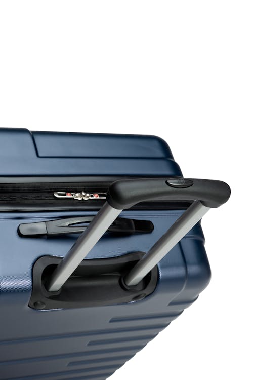 Swissgear LOCKER Collection Expandable Hardside Luggage  push-button locking telescopic handle