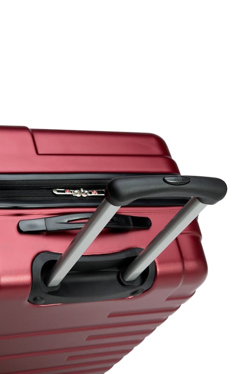 Swissgear LOCKER Collection Expandable Hardside Luggage push-button locking telescopic handle