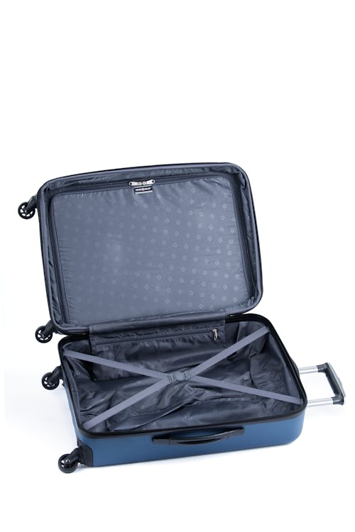 Swissgear collection de bagages MAMMOTH - Valise rigide extensible de 28 po - Deux compartiments principaux séparés avec sangles de maintien, panneau de séparation et pochette privée