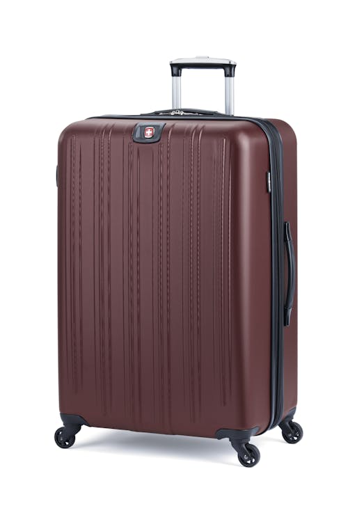 Swissgear collection de bagages MAMMOTH - Valise rigide extensible de 28 po - Vin