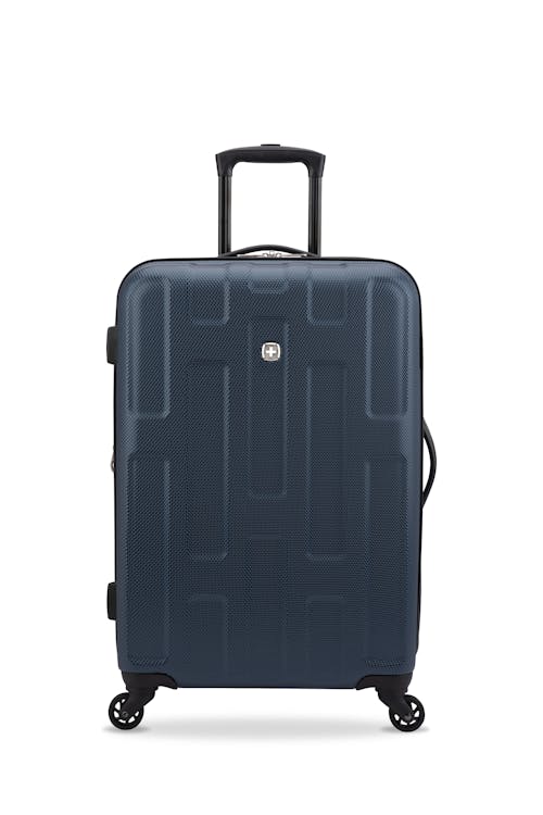 Swissgear Spring Break Collection 24-Inch Expandable Hardside Luggage - Blue