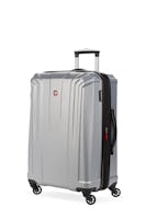 Swissgear 3750 23" Expandable Hardside Spinner Luggage - Silver