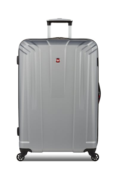 SWISSGEAR 3750 28" Expandable Hardside Spinner Luggage - Silver