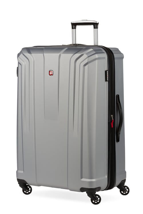 Swissgear 3750 28" Expandable Hardside Spinner Luggage - Silver