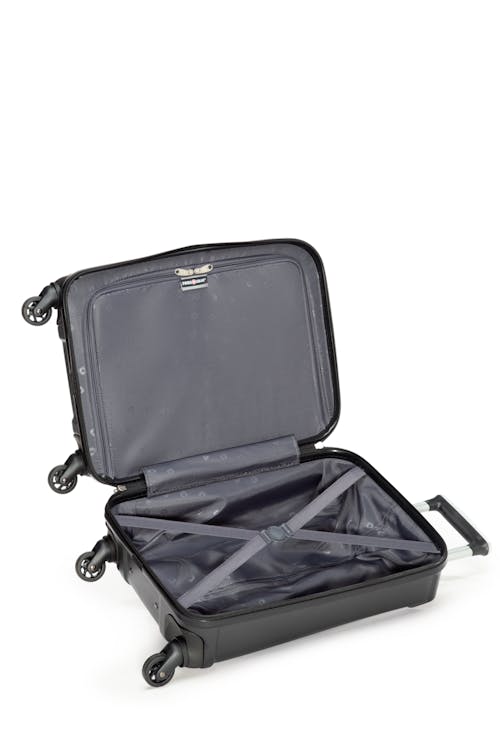 Swissgear Destination Collection Carry-On Hardside Luggage Tie-down straps