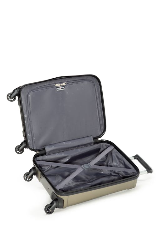 Swissgear Destination Collection Carry-On Hardside Luggage Tie-down straps