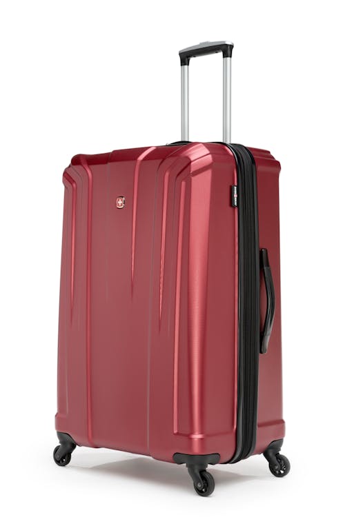 Swissgear Collection de bagages Destination - Valise Rigide Extensible de 28 po - Rouge