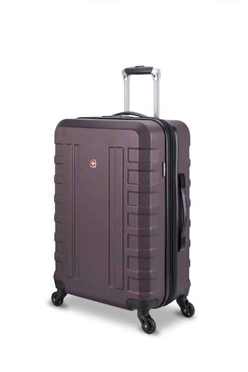 Swissgear Vernier Collection 24" Expandable Hardside Luggage - Eggplant