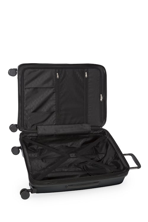 Swissgear Collection de bagages ULTRA-LITE - Ensemble De 3 Valises Rigides Intérieur Tout Équipé - Sangles de compression et une grande pochette en filet